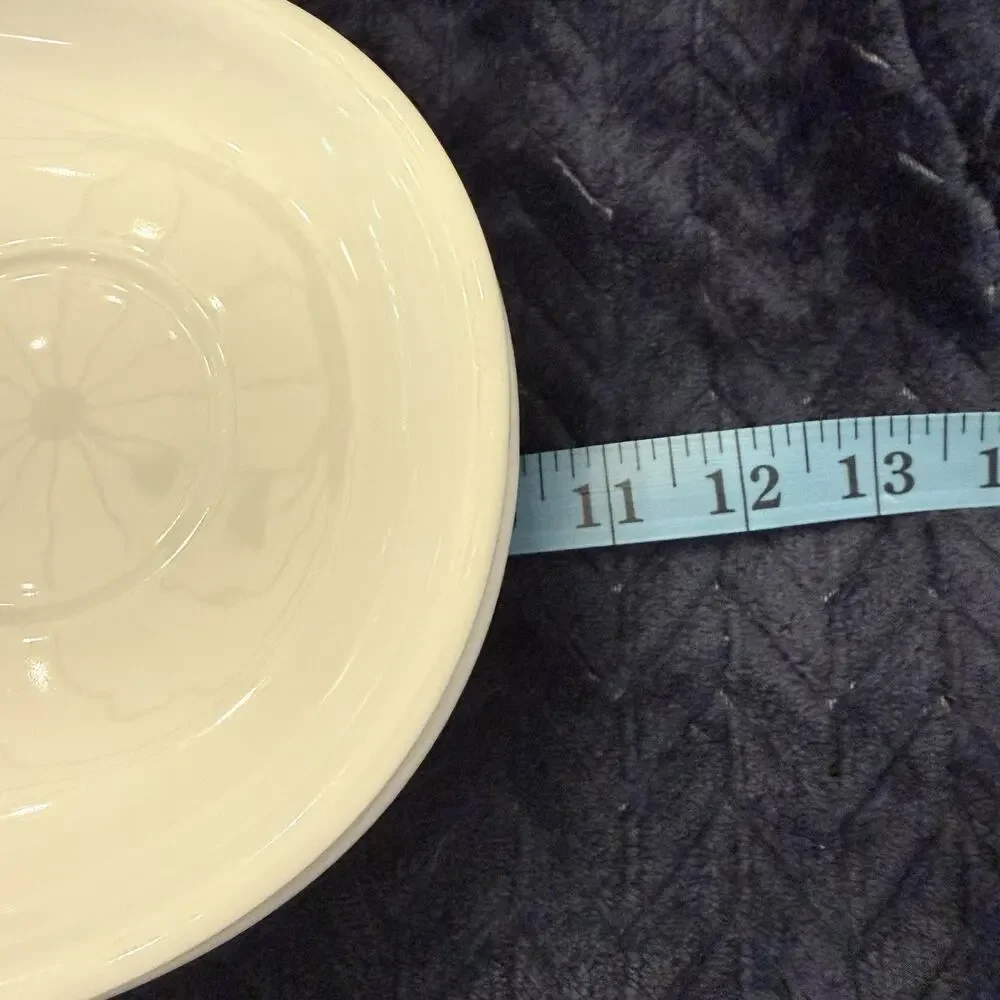 Villeroy & Boch Home Elements Snack Tray Plates White Porcelain Set of 4